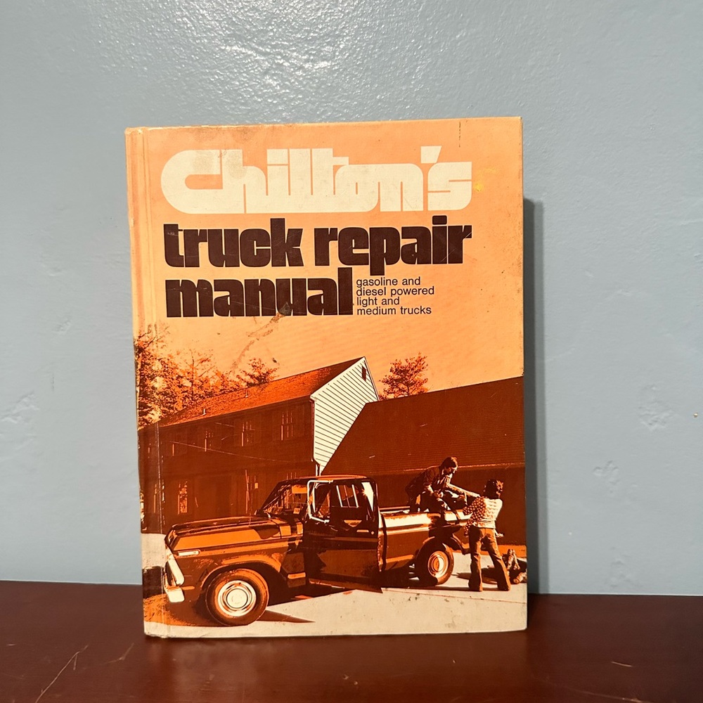 1974 Chiltons Truck Repair Manual Gasoline Diesel HC GMC Ford Dodge Chevy Jeep
